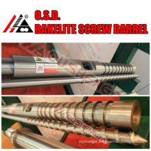 screw and barrel for bakelite / injection molding machine